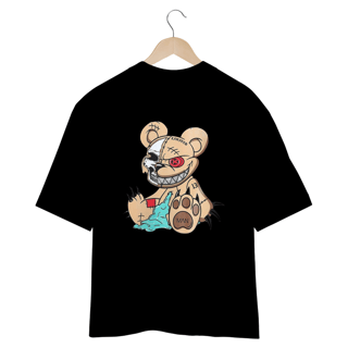 Nome do produto CAMISETA OVERSIZED COSTAS, URSINHO HARD