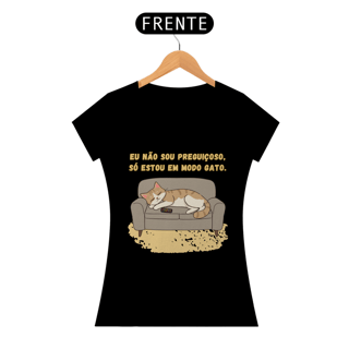 Nome do produto CAMISETA BABY LONG PIMA, CAT FRASES