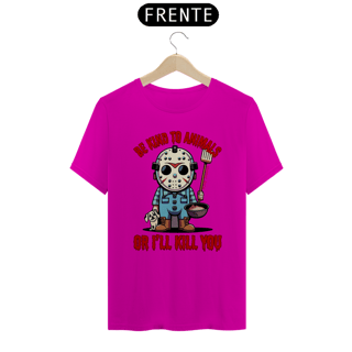 Nome do produto CAMISETA T-SHIRT QUALITY DOG, JASON BE KIND, SEXTA FEIRA 13