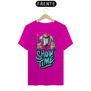 Nome do produto CAMISETA T-SHIRT QUALITY, MEU MALVADO FAVORITO SHOW TIME