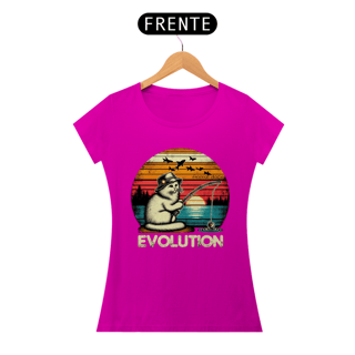 Nome do produto CAMISETA BABY LONG CLASSIC, CAT EVOLUTION