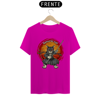 Nome do produto CAMISETA T-SHIRT QUALITY, SAMURAI CAT