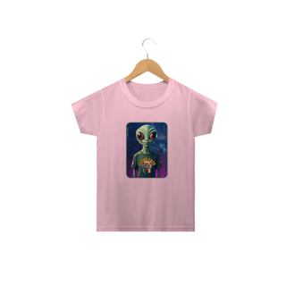 Nome do produto CAMISETA CLASSIC INFANTIL, ET I LOVE CATS-2 A 14 ANOS
