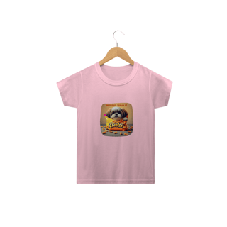 Nome do produto CAMISETA CLASSIC INFANTIL, DOG CHEETOS IMPOSSIVEL TER SO UM-2  A 14 ANOS