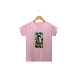 Nome do produto CAMISETA CLASSIC INFANTIL, LOBO EM PELE DE CORDEIRO CONFIA-2  A 14 ANOS