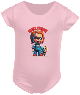 Nome do produto BODY INFANTIL DOG, FILME VERSÃO FOFINHA CHUCKY BRINCA COMIGO-P M G GG