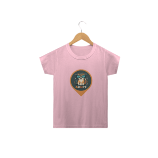 Nome do produto CAMISETA CLASSIC INFANTIL, ADOPT CAT-2 A 14 ANOS