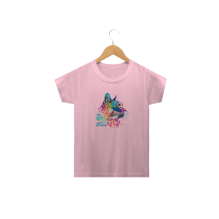 Nome do produto CAMISETA INFANTIL CLASSIC, COLORFUL CAT-2 A 14 ANOS