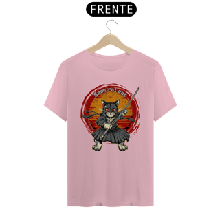 Nome do produto CAMISETA T-SHIRT CLASSIC, SAMURAI CAT