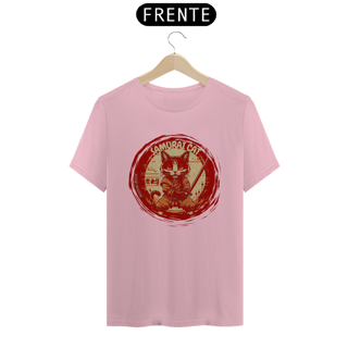 Nome do produto CAMISETA T-SHIRT CLASSIC, SAMURAI CAT