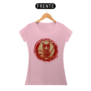Nome do produto CAMISETA BABY LONG PIMA, SAMURAI CAT