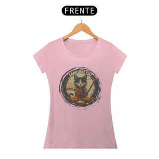 Nome do produto CAMISETA BABY LONG PIMA, SAMURAI CAT