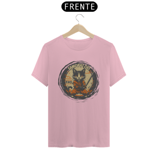 Nome do produto CAMISETA T-SHIRT PIMA, SAMURAI CAT