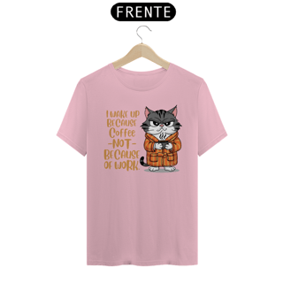 Nome do produto CAMISETA T-SHIRT CLASSIC, CAT COFFEE