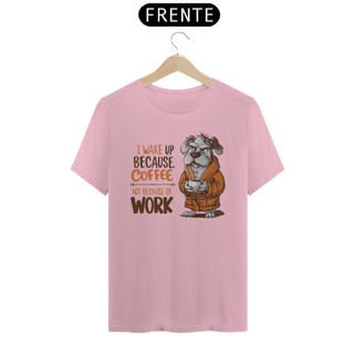 Nome do produto CAMISETA T-SHIRT PIMA, DOG COFFEE