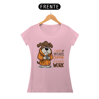 Nome do produto CAMISETA BABY LONG CLASSIC, DOG COFFEE