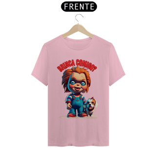 Nome do produto CAMISETA T-SHIRT CLASSIC DOG, LINHA FILME CHUCKY BRINCA COMIGO