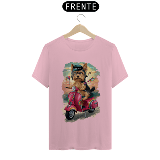 Nome do produto CAMISETA T-SHIRT PIMA, DOG VESPA YORKSHIRE TERRIER