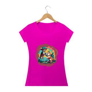 Nome do produto CAMISETA BABY LONG QUALITY, PETS BEST FRIENDS