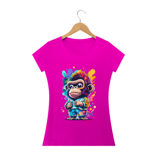 Nome do produto CAMISETA BABY LONG QUALITY, KING MONKEY