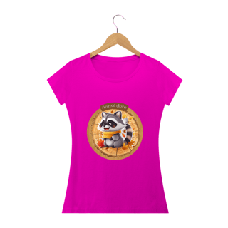 Nome do produto CAMISETA BABY LONG QUALITY, RACOON