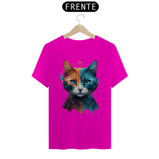 Nome do produto CAMISETA T-SHIRT CLASSIC, COLORFUL CAT 