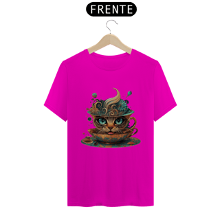 Nome do produto CAMISETA T-SHIRT CLASSIC, CAT IN THE CUP