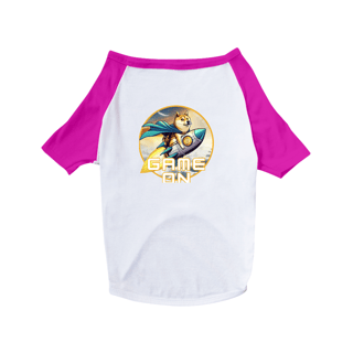 Nome do produto CAMISA PET DOG, BITCOIN GAME ON