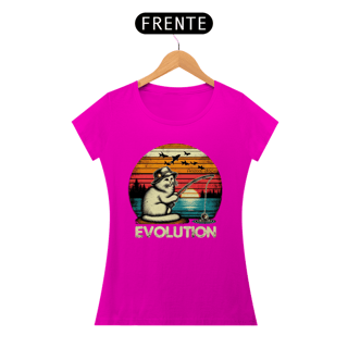 Nome do produto CAMISETA BABY LONG QUALITY, CAT EVOLUTION