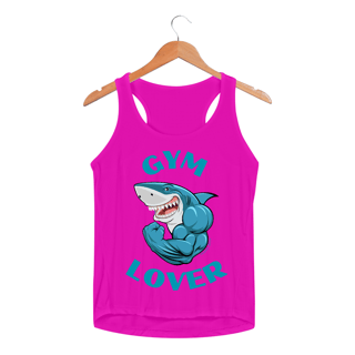 Nome do produto REGATA FEMININA SPORT DRY UV, GYM LOVER