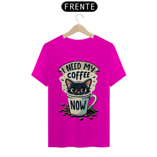 Nome do produto CAMISETA T-SHIRT CLASSIC, CAT COFFEE