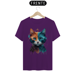 Nome do produto CAMISETA T-SHIRT CLASSIC, COLORFUL CAT 