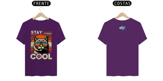 Nome do produto CAMISETA T-SHIRT CLASSIC F/V CAT, STAY COOL