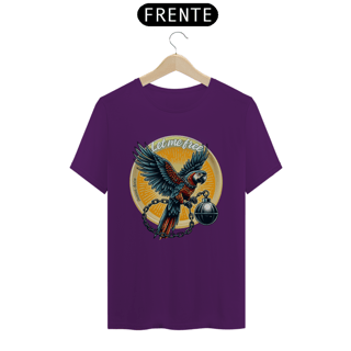 Nome do produto CAMISETA T-SHIRT CLASSIC ARARA, LET ME FREE