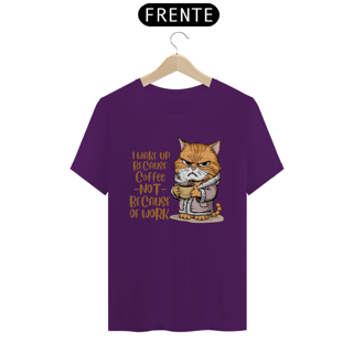 Nome do produto CAMISETA T-SHIRT CLASSIC, CAT COFFEE