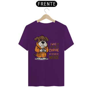 Nome do produto CAMISETA T-SHIRT CLASSIC, DOG COFFEE