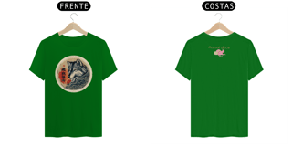 Nome do produto CAMISETA T-SHIRT CLASSIC F/V, AKITA INU SOL NASCENTE