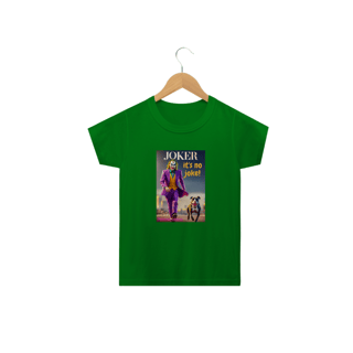 Nome do produto CAMISETA CLASSIC INFANTIL, DOG JOKER - 2 HA 14 ANOS