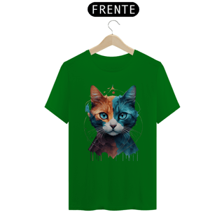 Nome do produto CAMISETA T-SHIRT QUALITY, COLORFUL CAT