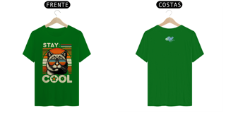 Nome do produto CAMISETA T-SHIRT CLASSIC F/V CAT, STAY COOL