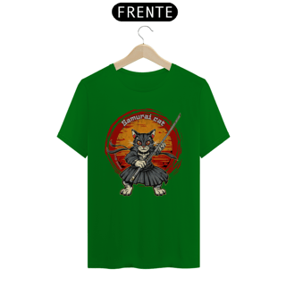 Nome do produto CAMISETA T-SHIRT CLASSIC, SAMURAI CAT