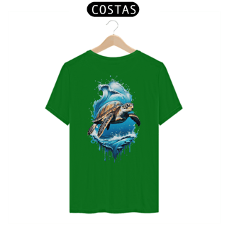 Nome do produto CAMISETA T-SHIRT CLASSIC COSTAS TARTARUGA OCEANO