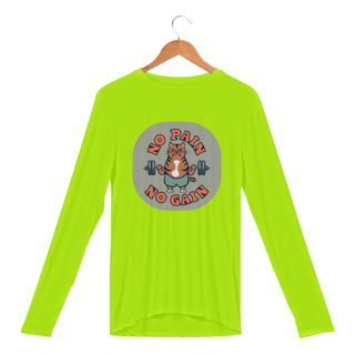 Nome do produto CAMISA MANGA LONGA SPORT DRY UV CAT, IN PAIN NO GAIN