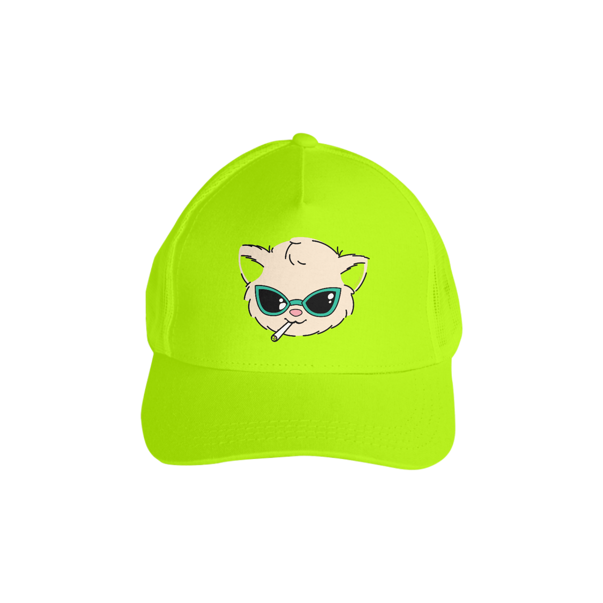 Nome do produto: BONÉ PRIME COM TELA, CAT CANNABIS