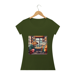 Nome do produto CAMISETA BABY LONG QUALITY,  FRIENDS 