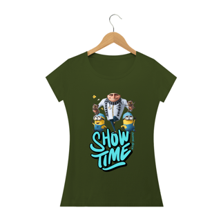 Nome do produto CAMISETA BABY LONG QUALITY CAT, MEU MALVADO FAVORITO SHOW TIME 