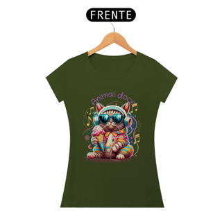 Nome do produto CAMISETA BABY LONG QUALITY CAT, ANIMAL DOCE