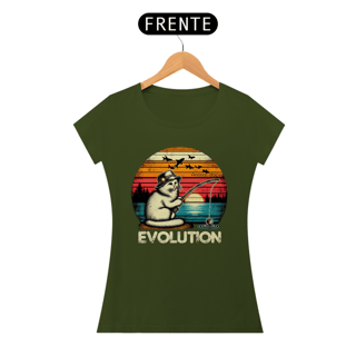 Nome do produto CAMISETA BABY LONG QUALITY, CAT EVOLUTION
