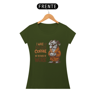 Nome do produto CAMISETA BABY LONG QUALITY, DOG COFFEE