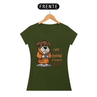 Nome do produto CAMISETA BABY LONG QUALITY, DOG COFFEE
